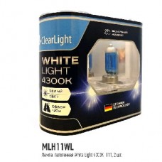 CLEARLIGHT Лампа H11 12V-55W WHITELIGHT (MLH11WL)