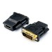 ATCOM (АТ1208) переходник DVI(male) -HDMI(female) черный (5)