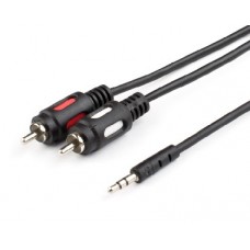 ATCOM (АТ0709) кабель Audio DC3.5 - > 2RCA mini-jack(M) - > 2 тюльпана (M) - 5,0 м (5)