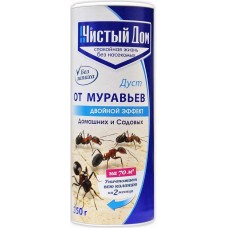 ЧИСТЫЙ ДОМ Дуст от муравьев без запаха, туба 350г