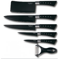 ZEIDAN Z-3091 набор ножей 6пр черный