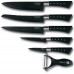 ZEIDAN Z-3090 набор ножей 6пр черный