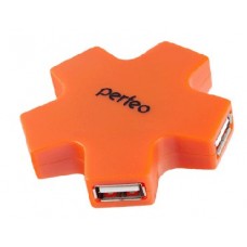 PERFEO USB-HUB 4 PORT PF-HYD-6098H оранжевый