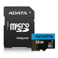 A-DATA MicroSDHC 32GB Class10 UHS-I A1 100/20 MB/S + адаптер