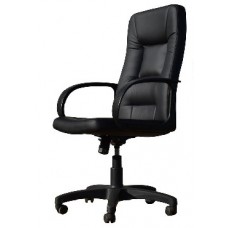 OFFICE-LAB кресло КР01 эко кожа черная / ЭКО1
