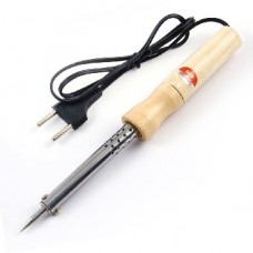 BELSIS (BSI0240) паяльник 40 Вт, деревянная ручка. Долговечное жало 