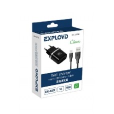 EXPLOYD EX-Z-598 micro USB 1А чёрный Classic