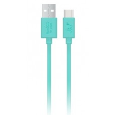 BORASCO Дата-кабель USB - TYPE-C 1М тиффани (37973)