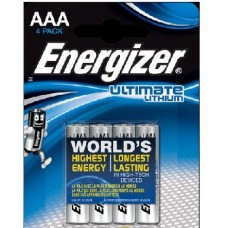 ENERGIZER FR03 AAA BL4 ULTIMATE LITHIUM 1.5V (E301535700)