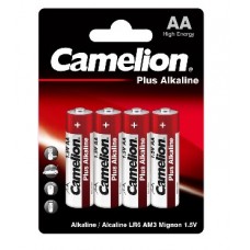CAMELION LR 6 Plus Alkaline BL-4 (LR6-BP4, батарейка,1.5В)