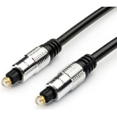 ATCOM (AT0703) Аудио-кабель оптич.1.8 M (TOSLINK, SILVER HEAD)