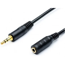 ATCOM (AT6847) Аудио-кабель удлинитель 1.8 M JACK3.5(M)/JACK3.5(F)