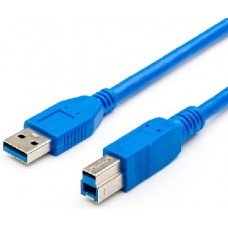 ATCOM (AT2824) Кабель USB 3 M (USB 3.0, AM- BM, синий)