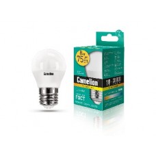 CAMELION LED8-G45/830/E27 (Эл.лампа светодиодная 3000К)