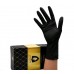 SAFE&CARE TN-358 перчатки нитриловые, размер XS, черные (200) (не медицинские)