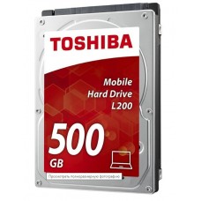 TOSHIBA L200 Slim HDWK105UZSVA, 500Гб, HDD, SATA III, 2.5