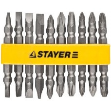 STAYER MASTER 2605-H10_z01 набор бит в держателе (уп.10шт)