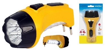 SMARTBUY SBF-88-Y 7+8 LED с прямой зарядкой желтый