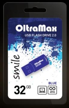 OLTRAMAX 32GB Smile USB2.0 синий