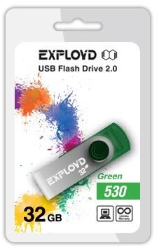 EXPLOYD 32GB 530 зеленый