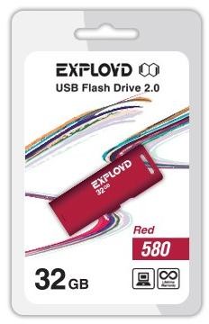 EXPLOYD 32GB-580-красный