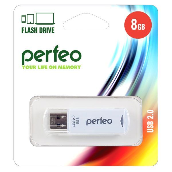 PERFEO 8GB C06 WHITE
