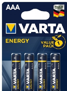 VARTA LR03 AAA BL4 ENERGY ALKALINE 1.5V (4103) (4103213414)