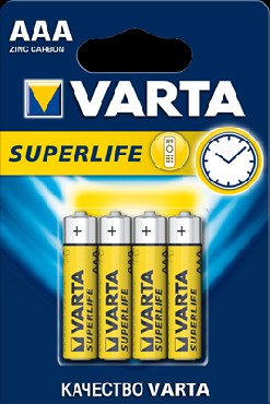 VARTA R03 AAA BL4 SUPER LIFE HEAVY DUTY 1.5V (2003) (2003113414)