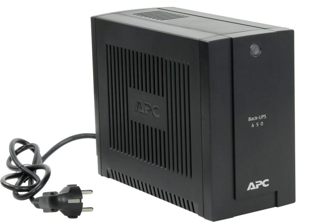 APC Back-UPS 650 360Вт 650ВА, Черный BC650-RSX761