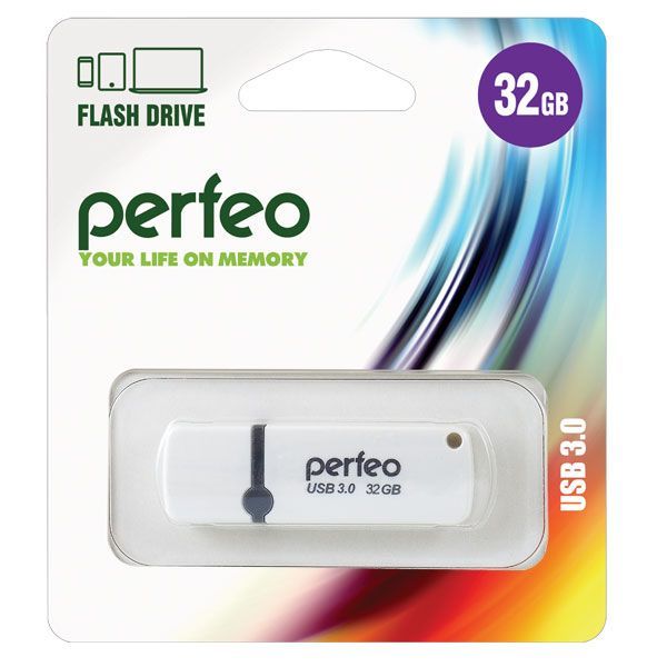 PERFEO USB 32GB C13 White