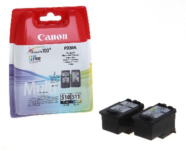 CANON PG-510 + CL-511 MULTIPACK (комплект черный+цветной)